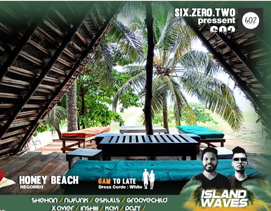 Honey Beach Hostel Negombo Exterior foto